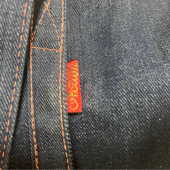 Denim Duffle Bag Vintage Made in Hong Kong - Picture 3 of 9